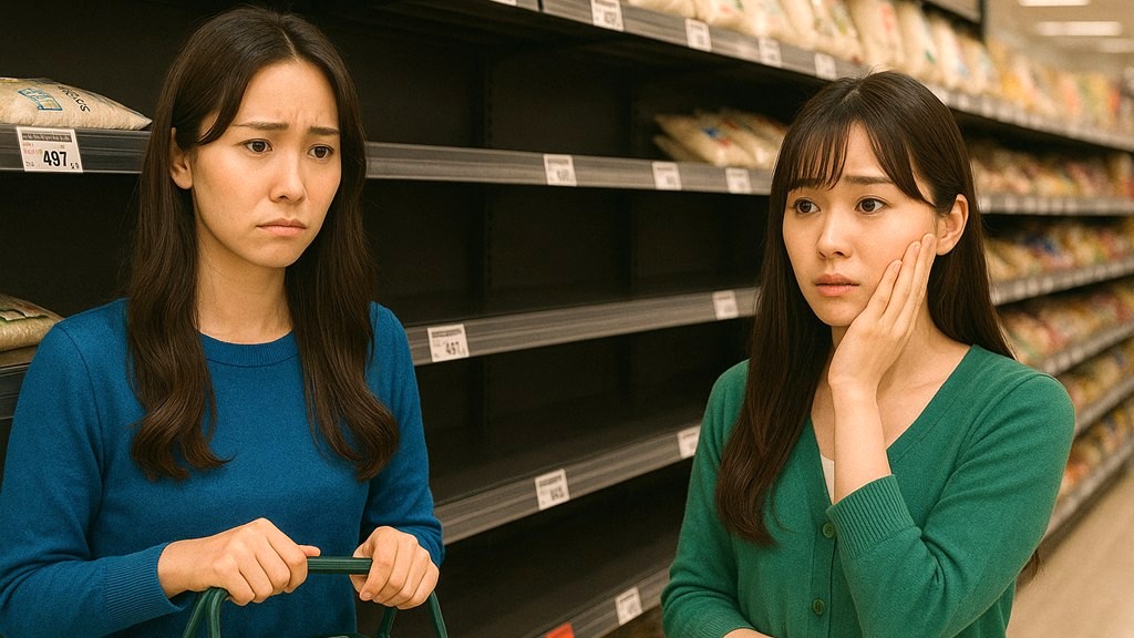 お米がない