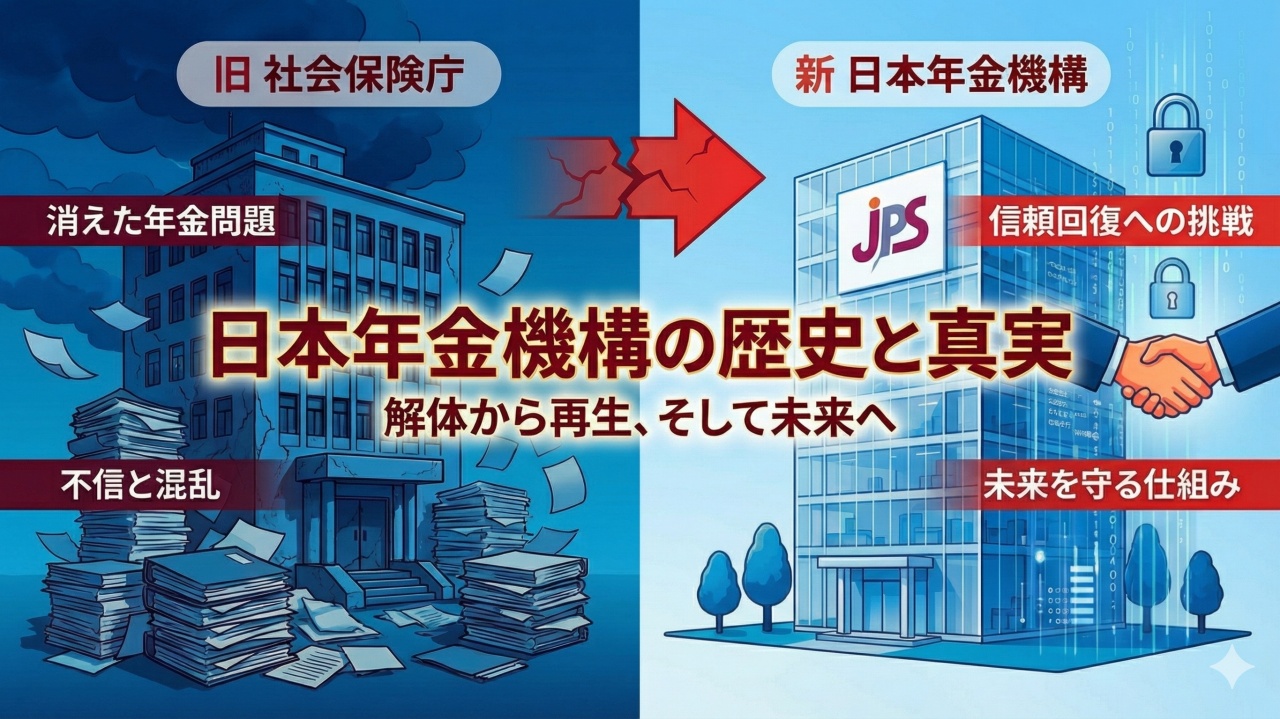 日本年金機構の歴史