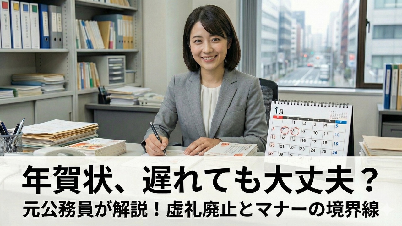 年賀状の返信は遅れても出すべき？