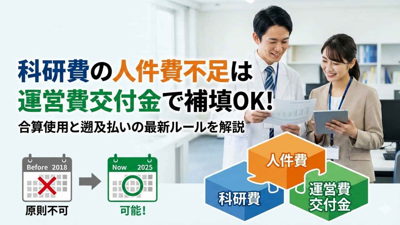 科研費の人件費不足