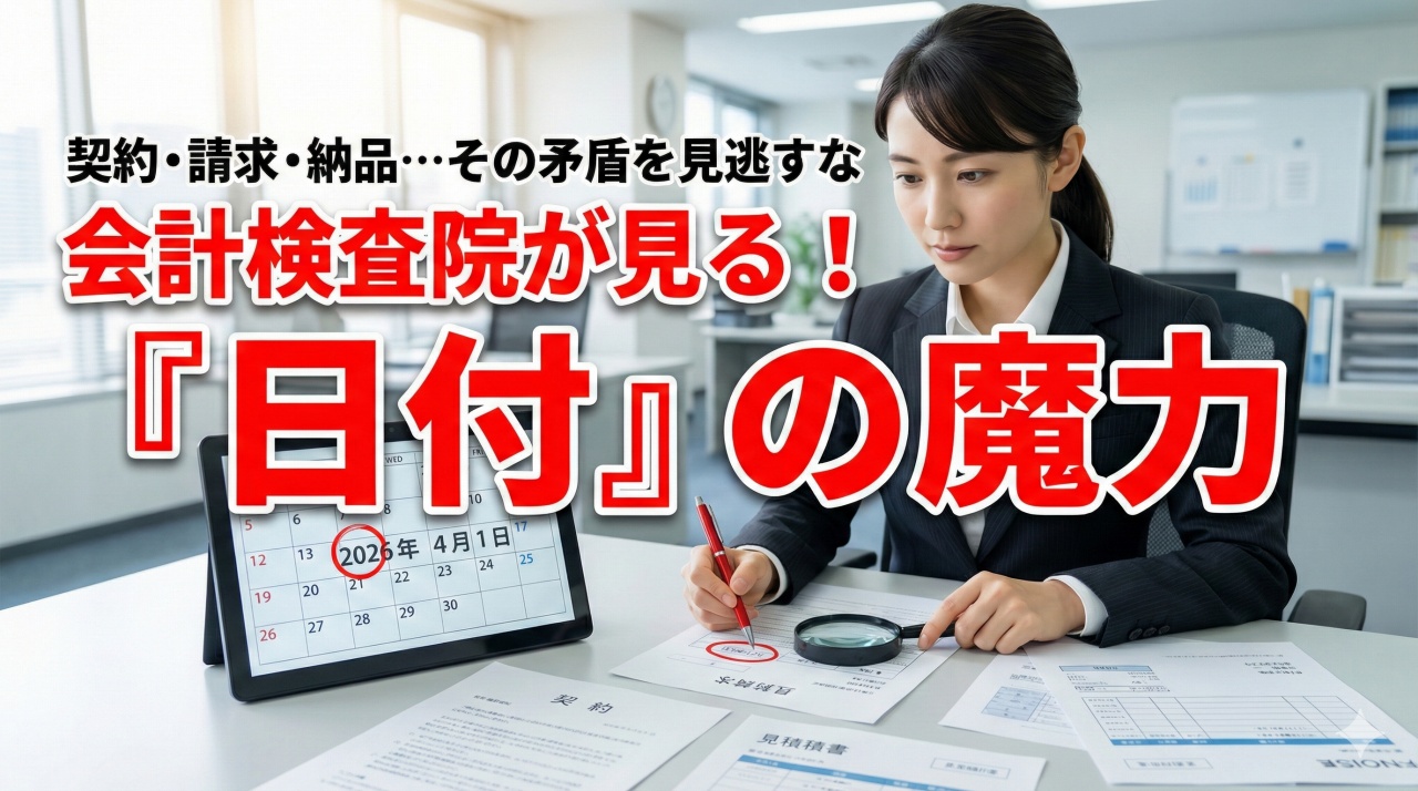 会計検査院はどこを見る？