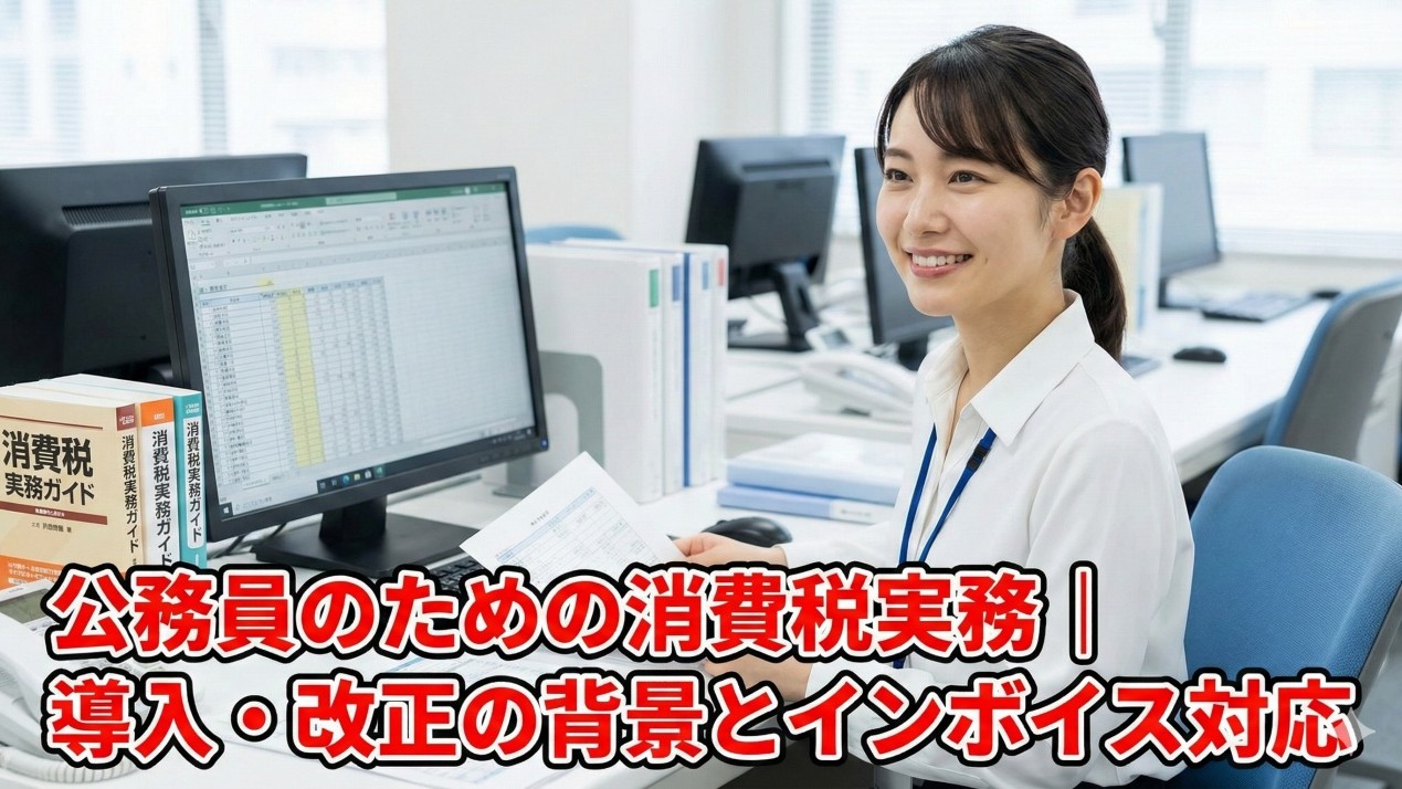 公務員のための消費税実務｜導入の背景・改正経緯
