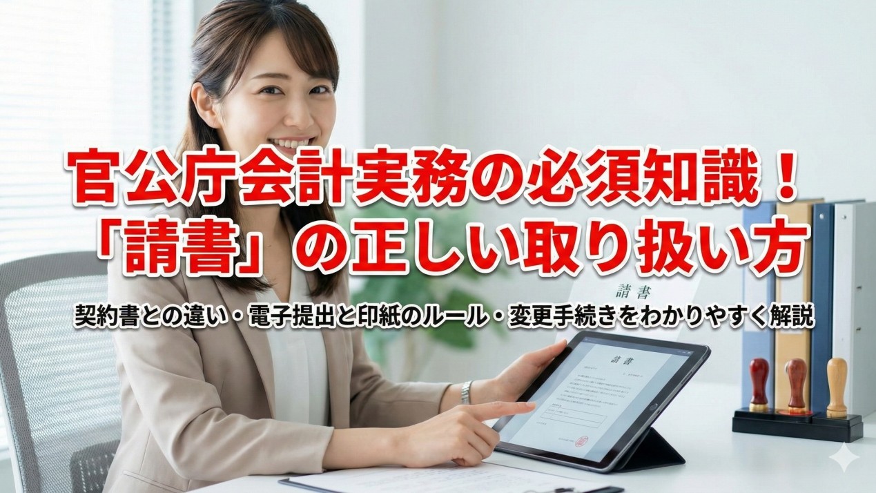 請書（うけしょ）の正しい取り扱いと契約書との違い