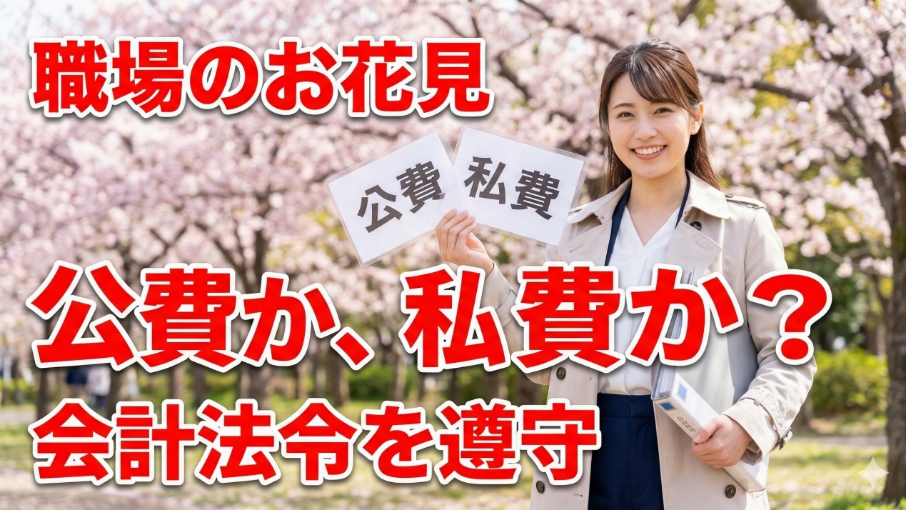 職場のお花見で押さえるべき公費と私費の境界線と注意点